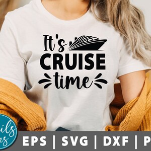 È tempo di crociera Svg, Png, Crociera Svg, Vacanza in crociera svg, Viaggio in famiglia Svg, Citazioni estive, Vacanza in famiglia Svg file di taglio cricut Silhouette