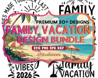 Family Cruise 2026 PNG Bundle,SVG,Family Vacation 2026,Cruise Crew,Making Memories Together,Cruise Squad PNG,Cruise Shirt Design,Sublimation