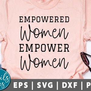 Ermächtigte Frauen stärken Frauen SVG Png Frauen, weibliche gestärkt Frauen Svg Mädchen, Feminismus, SVG Girl Chef Mädchen Power Cut Datei Cricut Silhouette
