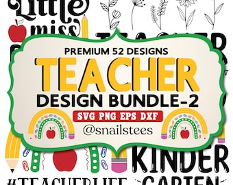 Teacher PNG Bundle,Digital Download,Teacher Shirt Sublimation Designs,Boho Teacher PNG,Teacher Appreciation PNG Bundle,Teacher Svg Bundle