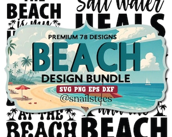 Summer Beach PNG Bundle,Svg Bundle,Digital Download,Coastal,Beach Vibes Png,Retro Summer Vacation,Summer Vibes,Summertime,Salty,Beach png