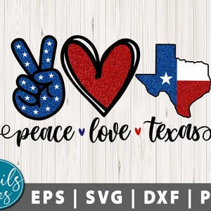 Peace love Texas sublimation design Svg Png dxf for Sublimation digital download Peace Love Texas png Texas Png Design Texas Sublimation PNG