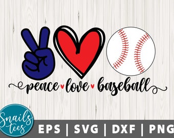 Peace love Baseball Svg Png Eps Dxf Baseball Png Peace Svg Baseball Glitter print Sublimation Png instant Digital Download Cut File Cricut