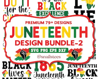 Pakiet Juneteenth SVG, Juneteenth SVG, Pakiet Juneteenth PNG, Jesteśmy czarną historią SVG, Obchody 1865 roku, 1865 SVG, Miesiąc czarnej historii SVG
