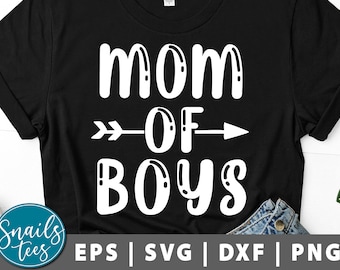 Mamma till pojkar svg png dxf eps mors dag svg mamma svg mamma liv svg pojke mamma svg mamma talesätt svg populär svg klippfil cameo cricut silhuett