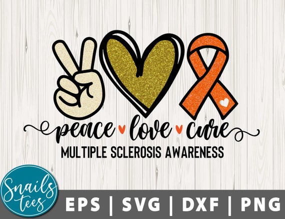 Peace love Cure Svg Png Sublimation digital download Multiple | Etsy