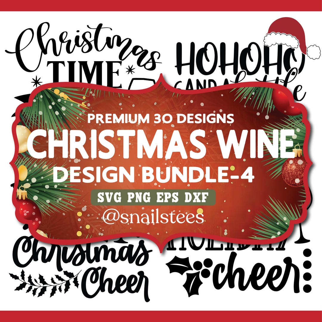 Christmas Wine Bag Bundle,wine SVG Bundle,wine Bag Bundle Svg Cricut ...