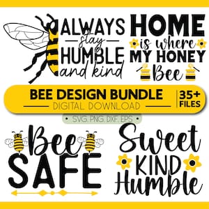 Paquete de imágenes SVG de abejas, abeja melífera SVG, abeja amable SVG, juego de palabras con abejas SVG, imágenes prediseñadas de abejas lindas, amante de las abejas SVG, gnomo abeja SVG, abejorro SVG, citas de abejas SVG, png