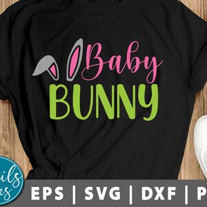 Coelhinho do bebê SVG Png dxf Páscoa Svg Mama Bunny SVG Mãe Páscoa SVG Camisa Mama svg Design design de chá de bebê Arquivo de corte Cricut silhueta cameo
