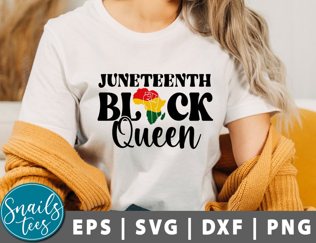Juneteenth Black Queen Svg, Juneteenth Svg, Black History Month Svg ...