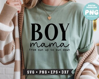 Boy Mama SVG, Cut File for Cricut, Png, Boy Mom Svg, Boy Svg, Mom To Boys Svg, Mommy Svg, Funny Mom Svg, Mom Of Boys Shirt Svg, Mom Life Svg