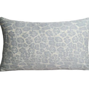 Lumbar Leopard Pillow Cover, 12x20Animal Print Throw Pillow, 18x18 Decorative Pillows, 20x20 Leopard Pillow Cover