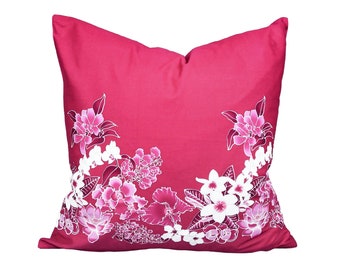 Batik pillow from south of Thailand, Red pillow