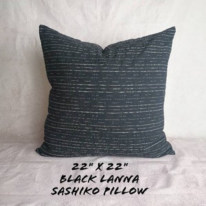 Hmong indigo combo set pillow, Sashiko pillow, Hmong new ethic pillow , vintage hmong pillow image 4