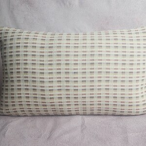 Earth tone ESAN handwoven with pillow, neutral pillow, minimal pillow, ethic pillow, Hmong pillow, custom size pillow image 3