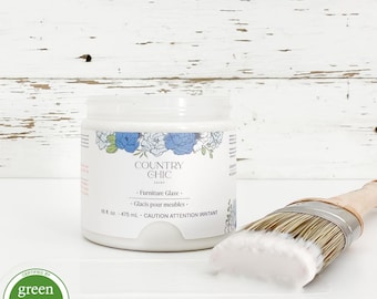 Furniture Glaze | Clear - Antique Patina Special Effects Glaze for Chalk Style Furniture Paint, Eco-Friendly Wood Stain