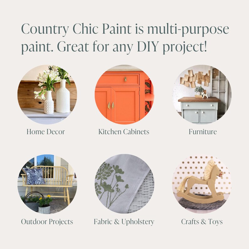 Tide Pool - Blue Chalk Style Paint for Furniture, Home Decor, DIY, Cabinets, Crafts - Eco-Friendly All-In-One Paint image 7