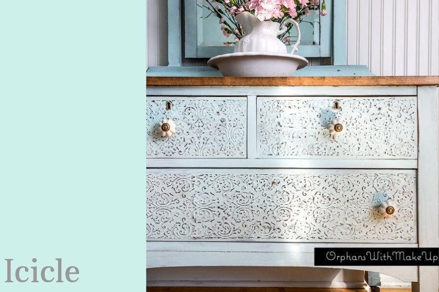 Icicle Chalk Style AllInOne Paint 4 oz 16 oz 32 oz Etsy