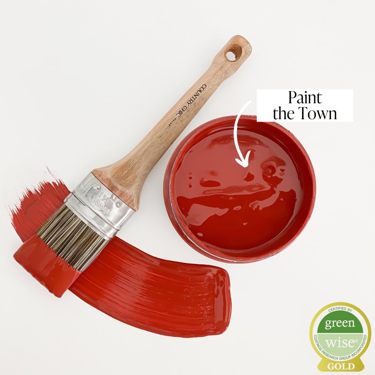 Paint the Town - Chalk Style Paint for Furniture, Home Decor, DIY, Cabinets, Crafts - Eco-Friendly All-In-One Paint