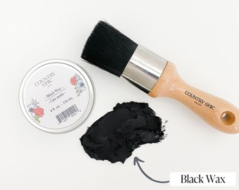 Black Wax - Natural Sealant for Chalk Furniture Paint or Raw Wood