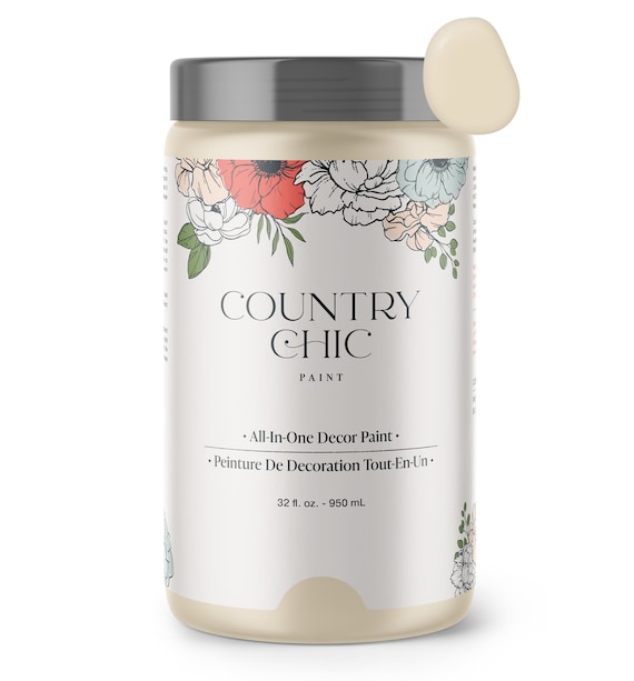 Country Chic Paint Hollow Hill Dark Green Chalk Style Furniture Paint 4 oz