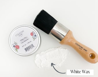 White Wax - Natural Sealant for Chalk Furniture Paint or Raw Wood
