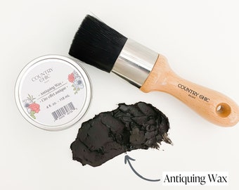 Antiquing Wax - Natural Sealant for Chalk Furniture Paint or Raw Wood
