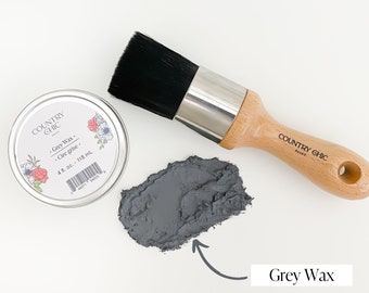 Grey Wax - Natural Sealant for Chalk Furniture Paint or Raw Wood
