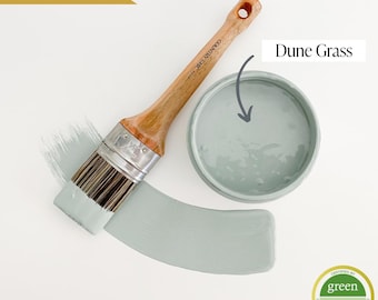 Dune Grass - Green Chalk Style Paint for Furniture, Home Decor, DIY, Cabinets, Crafts - Eco-Friendly All-In-One Paint