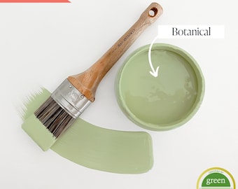 Botanical - Light Green Chalk Style Paint for Furniture, Home Decor, DIY, Cabinets, Crafts - Eco-Friendly All-In-One Paint