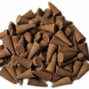 Unscented 1" Incense Cones, DIY Incense Cones, 25 or 100 pc Incense Cones