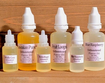 Flavor Oil for Lip Balms, Lip Scrub Flavor, DIY Lip Balms, Flavored lip balm oil, Sweetened and Unsweetened Flavor Oil