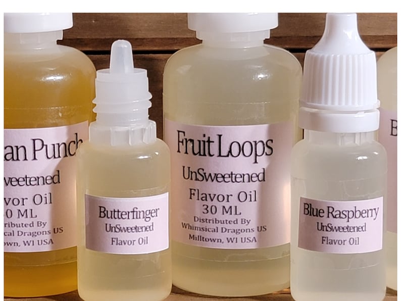 Flavor Oil for Lip Balms, Lip Scrub Flavor, DIY Lip Balms, Flavored lip balm oil, Sweetened and Unsweetened Flavor Oil image 5