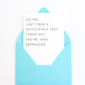 Depression Karte, postpartale Depression Karte, Postpartum Karte, Postpartum Recovery Karte, Lizzo Lyrics Karte, Postpartum Geschenk, neue Mama Karte