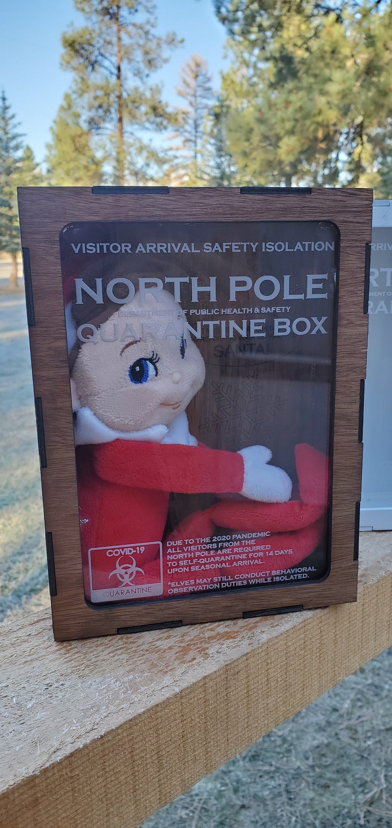 Elf On The Shelf Quarantine Box Christmas 2020 Quarantine ...