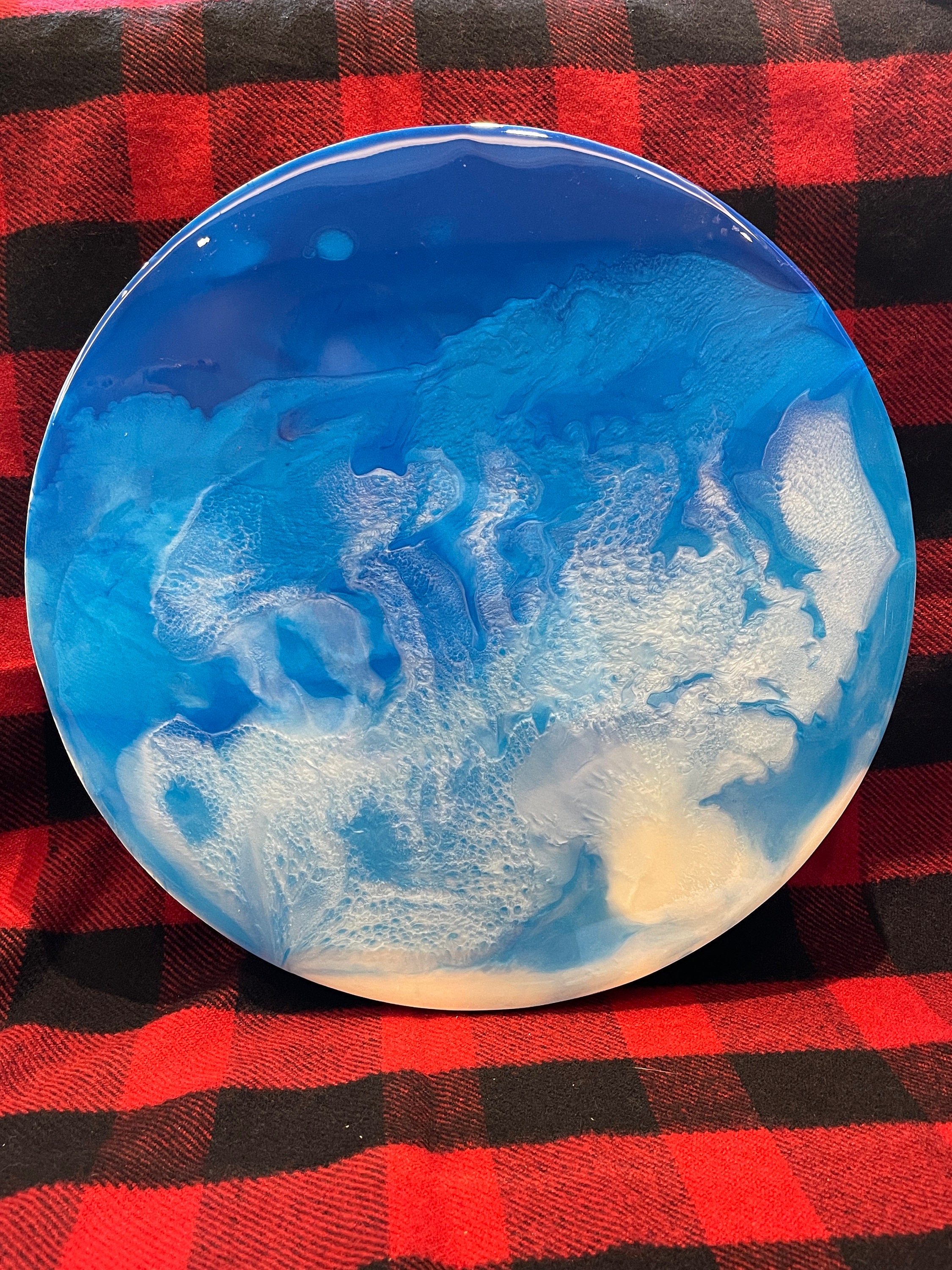 Epoxy Art Lazy Susan turntable Etsy