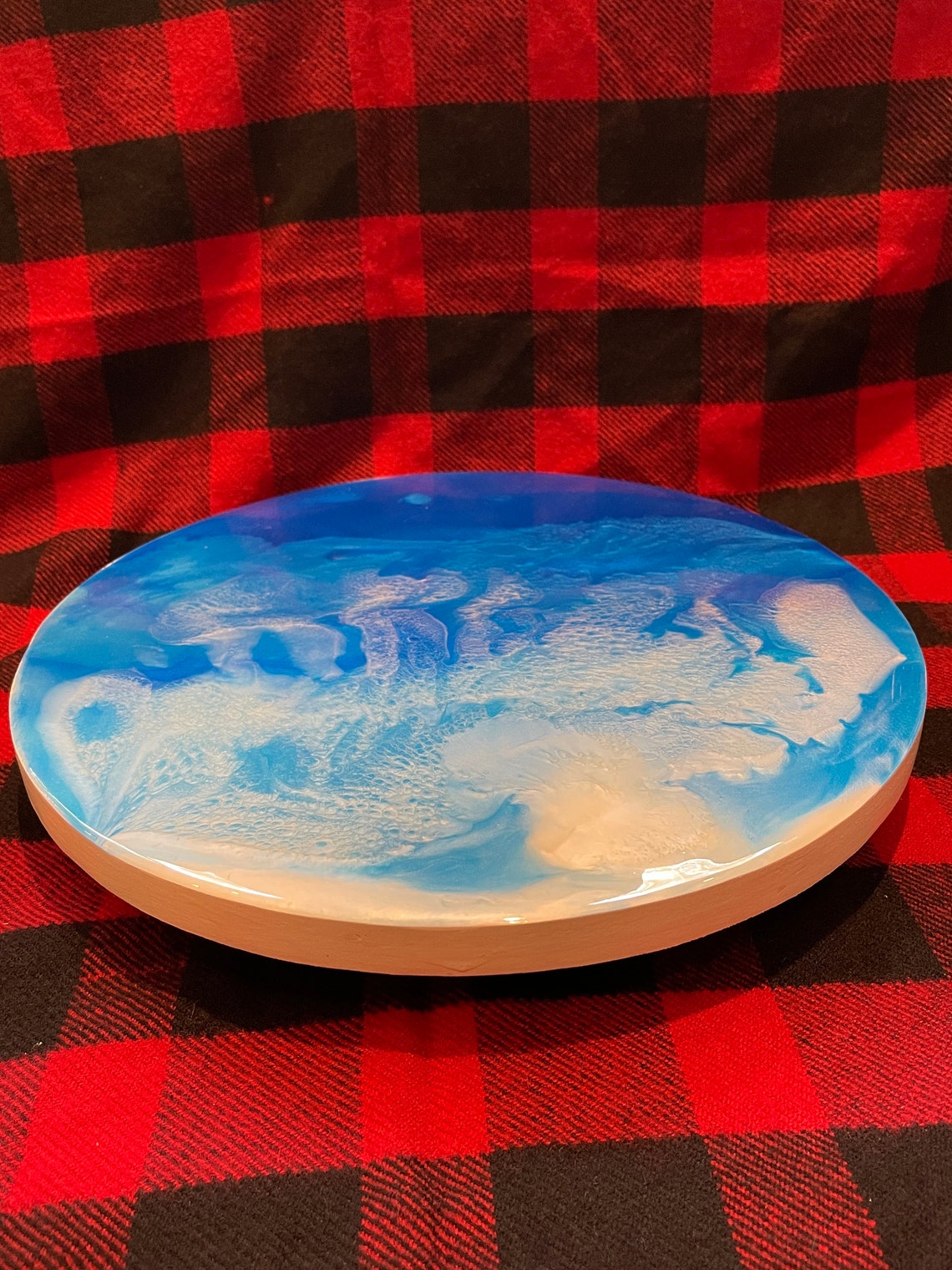 Epoxy Art Lazy Susan turntable Etsy