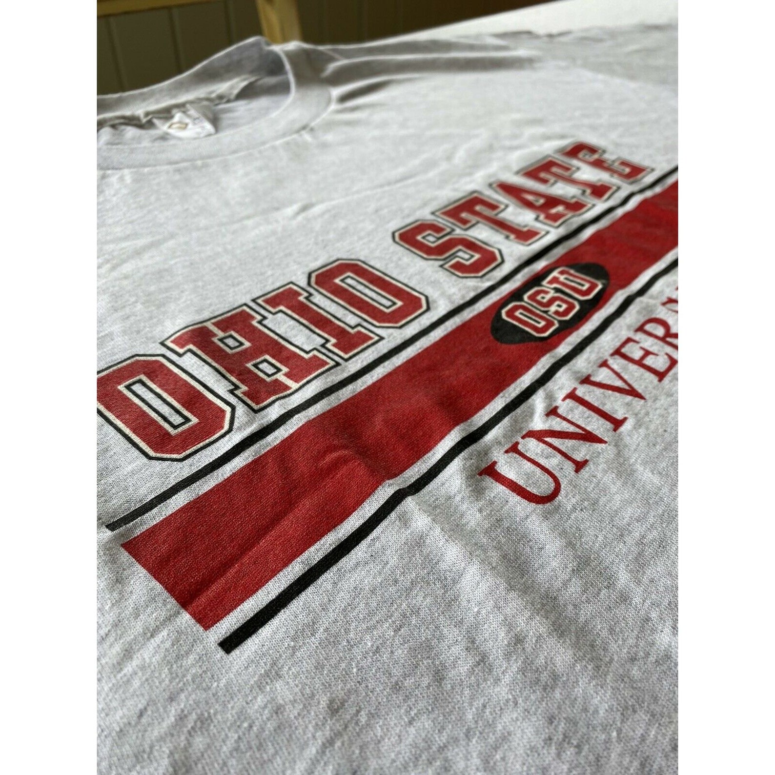 Vintage Ohio State T Shirt XL OSU Heather Gray Single Stitch - Etsy