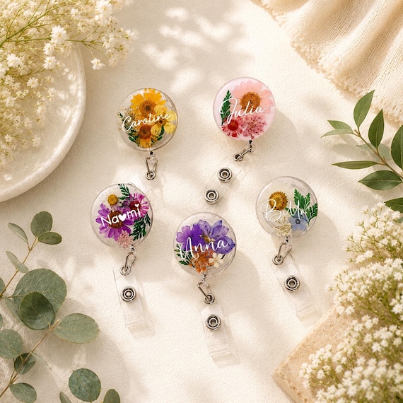 Flower Badge Reels