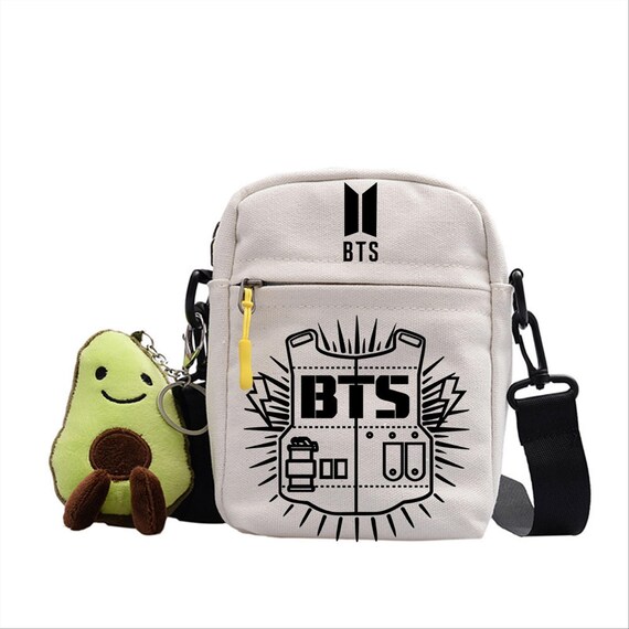 bts off white backpack