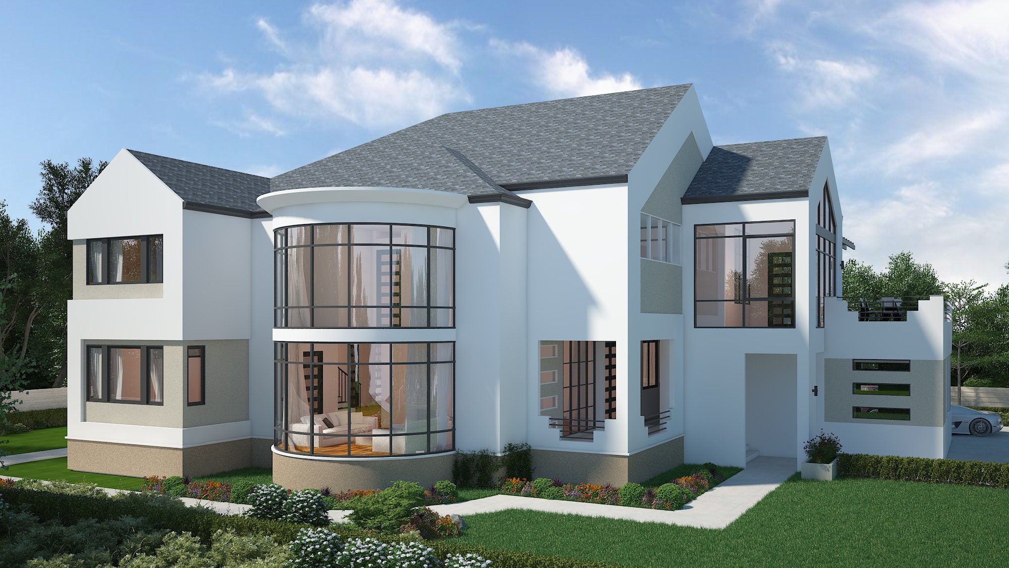 5 Bedroom House Floor Plan Instant Download Luxury Floor | Etsy UK