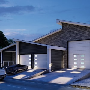 2 Bedroom House Plan with Twin car and RV Garages, 3800Sqft House Plan for Sale, 59x65 House Plan, Instant Download, Home Designs,  Buy Now.
