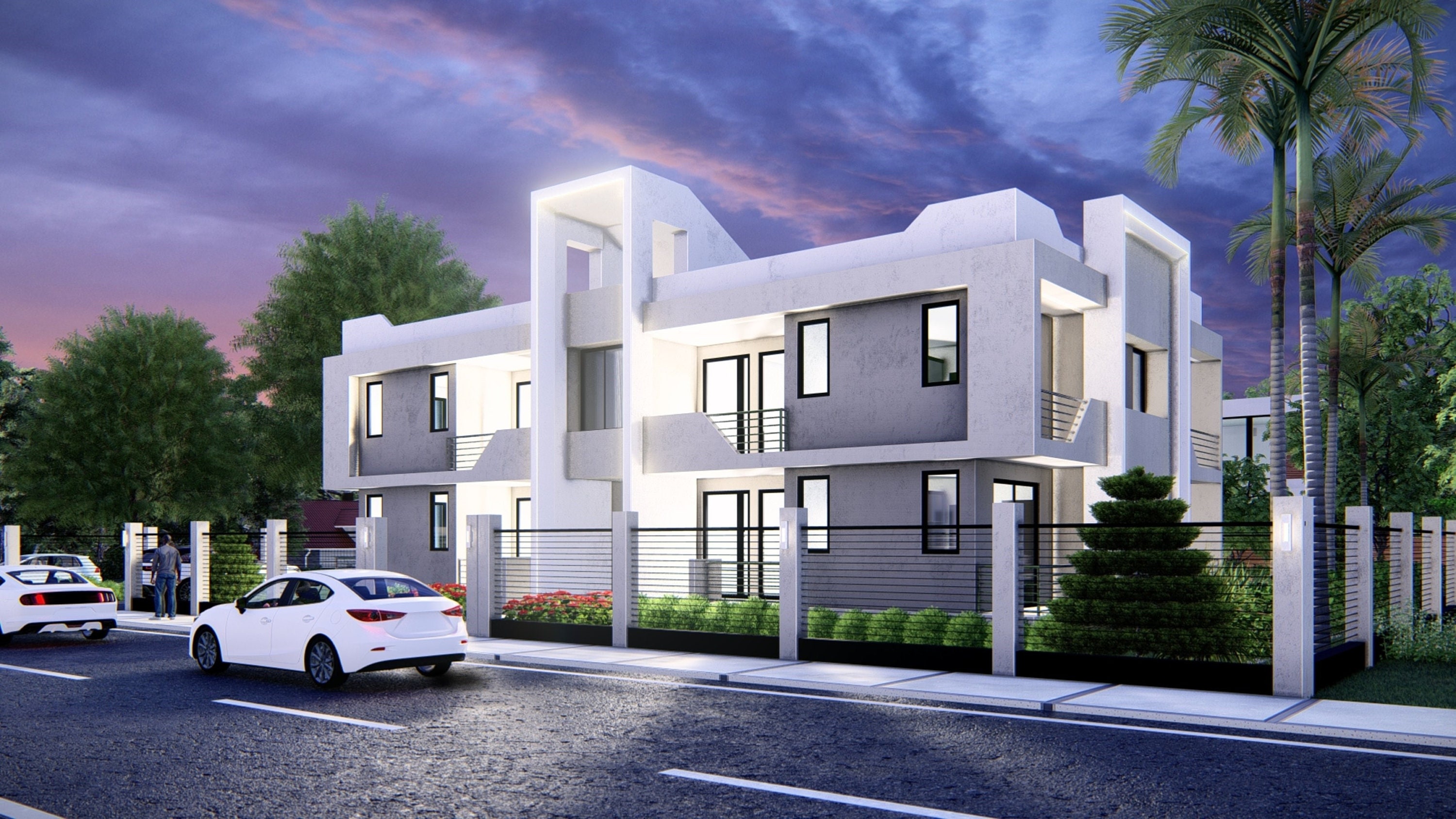 2 Bedrooms Duplex Houses for Sale