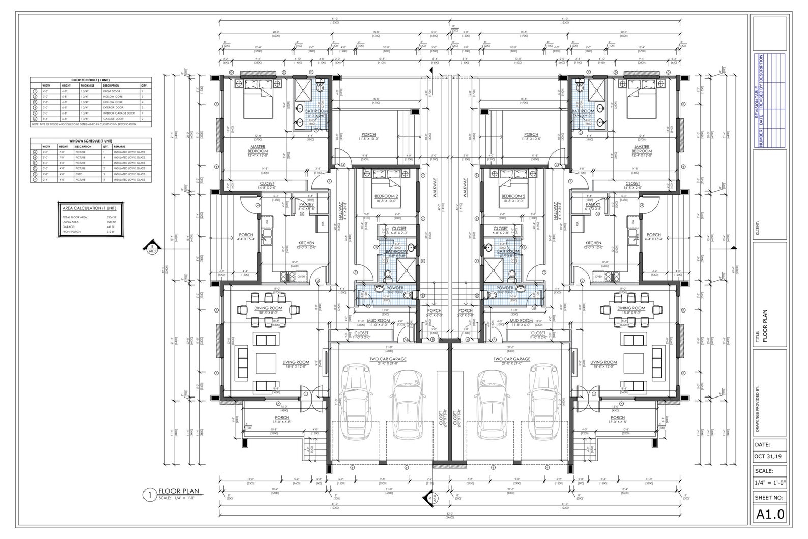 4 Bedroom Duplex House Plan Family Duplex 4 Bed Duplex Floor Plan 