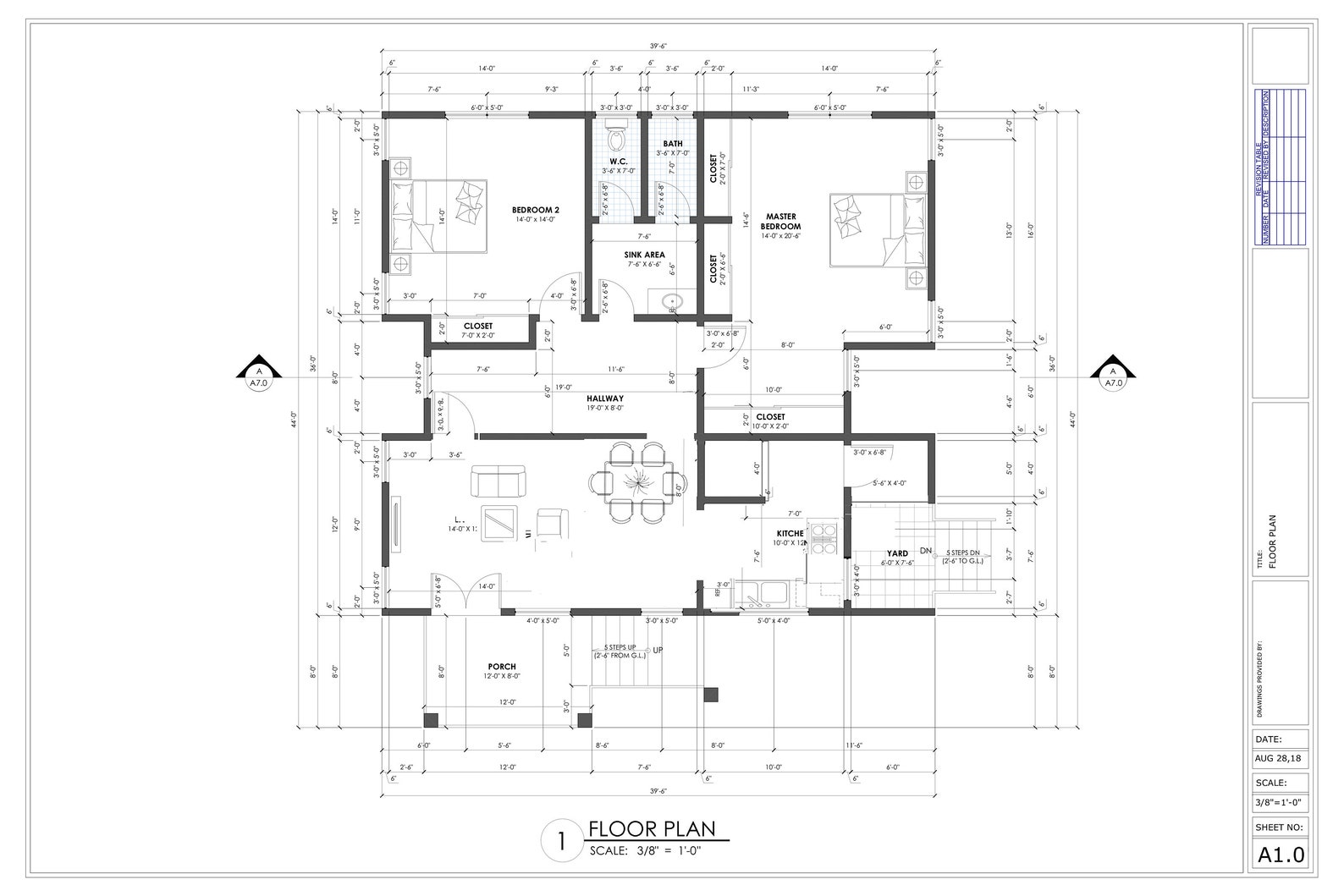 Modern 2 Bedroom House Plan (digital Download) - Etsy