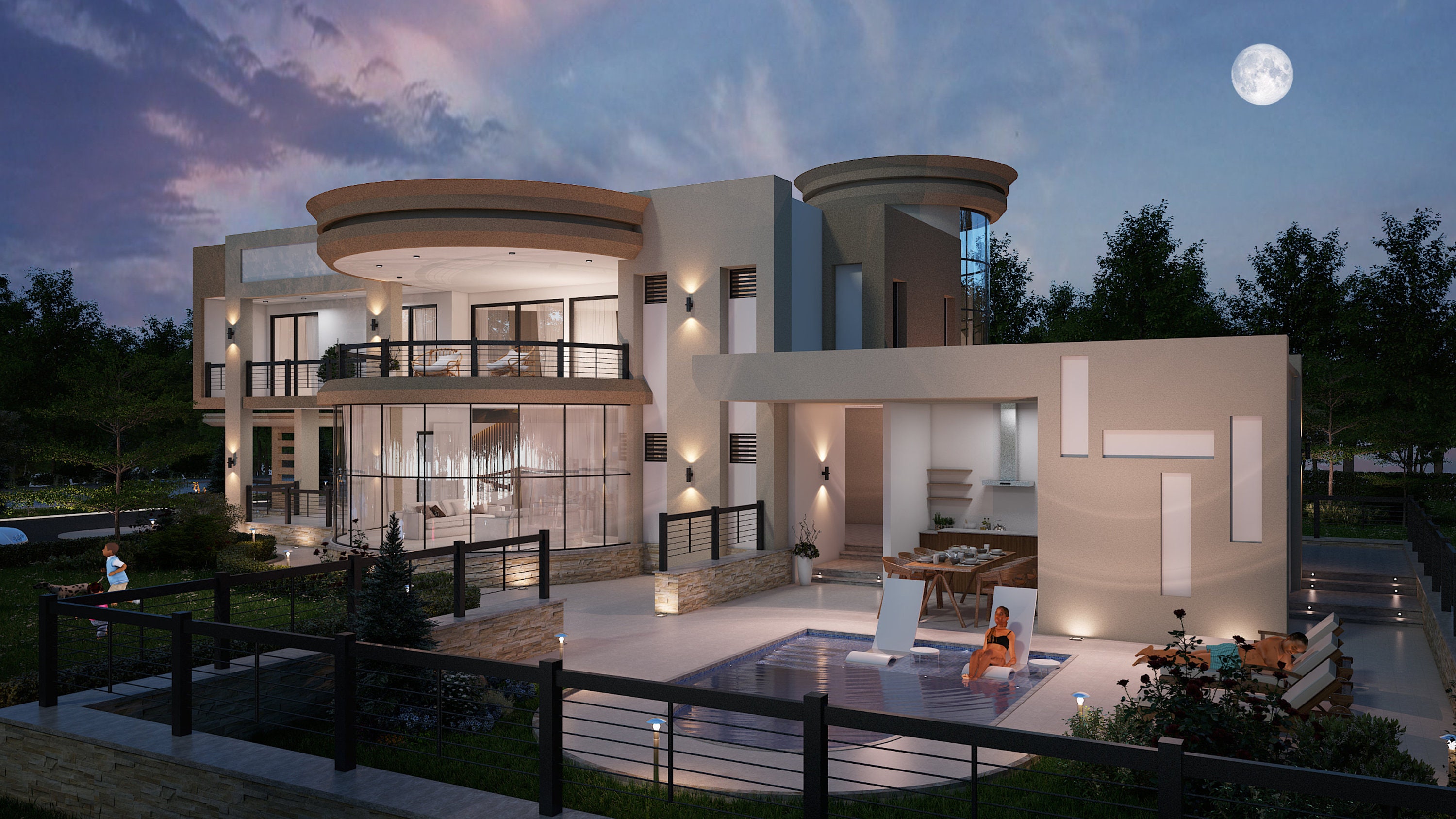 5 Bedroom House Plan 5760 Sqft House Plans 5 Bedroom Floor Etsy