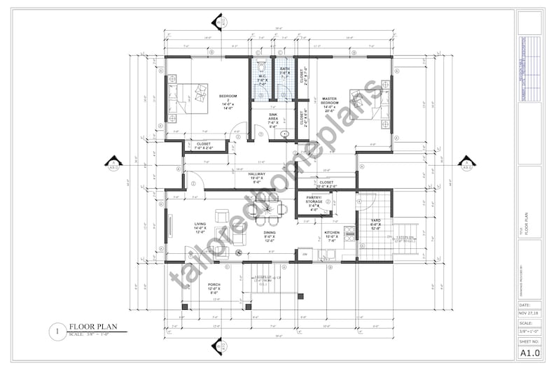 2 Bedroom Willow Lane Floor Plan Source File Instant