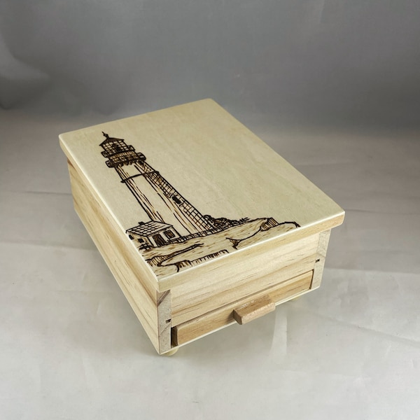 Lighthouse Jewelry Box Etsy