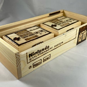 Nintendo NES Console and Game Controller Boxes | Choose bundle | Jewelry Treasure Keepsake Storage | Retro Gamer Gaming Arcade Gift