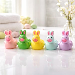 Mini resin Easter ducks (rabbit)